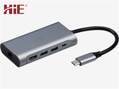 USB-C 5-în-1 stația de andocare